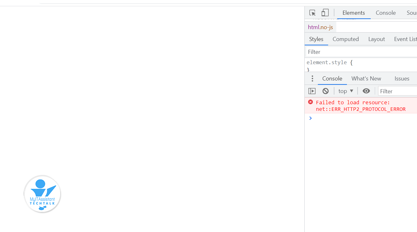 Blank Webpage